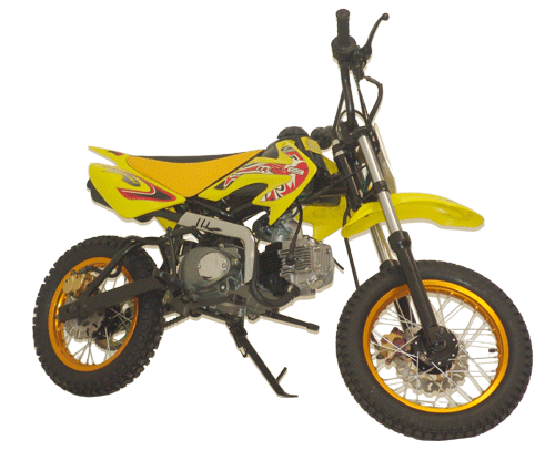 Zida Dirt Bike (125cc, Manual with clutch)