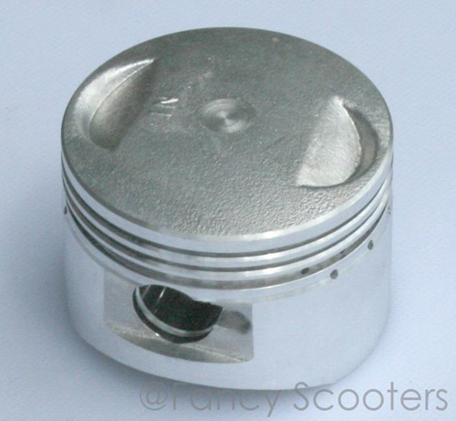 125cc Horizontal Engine Piston (D=54mm, Height=38mm, Pin Dia=14mm)