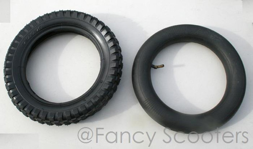 Tire (12.5 x 2.75) with L Valve Inner Tube