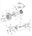 FLYWHEEL AND OIL PUM