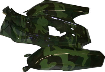 Rear Plastic Cover for ATV125-CD-7C