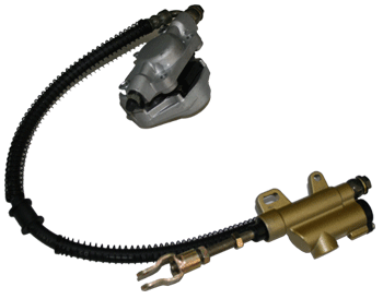 Hydraulic Brake B for ATV512F, 516F (Hose L=17")