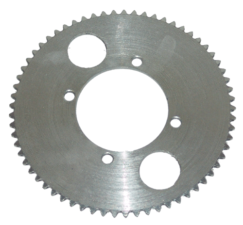 Rear Sprocket  AJ 65 Teeth, Bolt Pattern 4 for 25H Chain